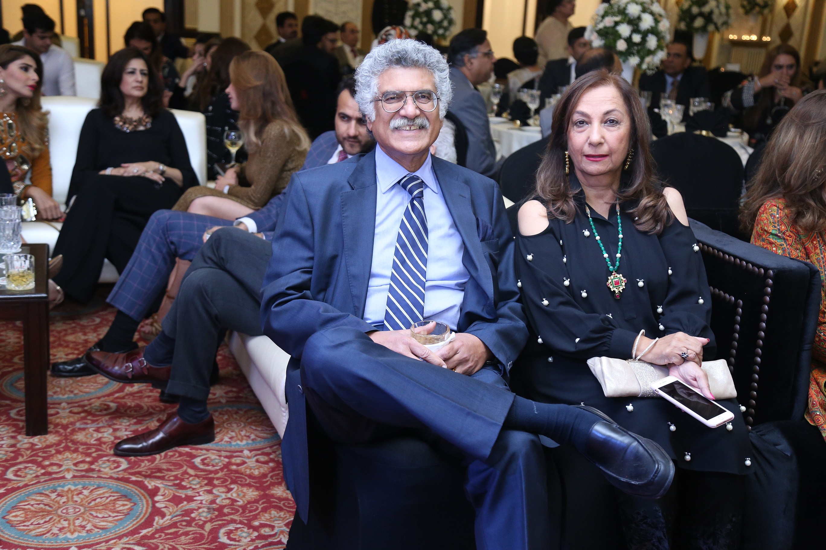 Ambassador Zameer Akram and Mrs Maliha Amjad